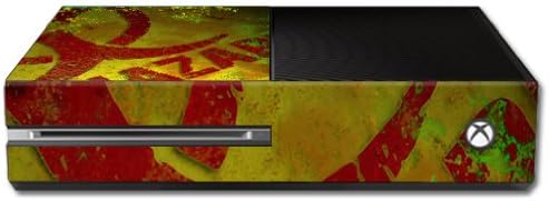 Кожата MightySkins е Съвместима с конзолата на Microsoft Xbox One, обертывающий кожи-етикети Radiation