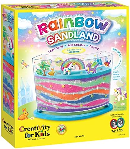 Банер за творчество за деца Quick Stitch – Детски комплект за Бродерия на кръстат бод Rainbow