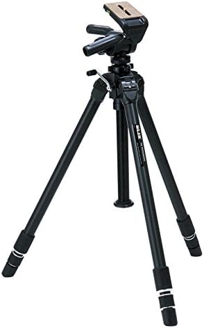 Алуминиев статив SLIK Professional II-LE с 3-позиционна въртяща се глава за беззеркальных /огледално-рефлексни фотоапарати на Sony, Nikon, Canon, Fuji и други - Черен (616-816)