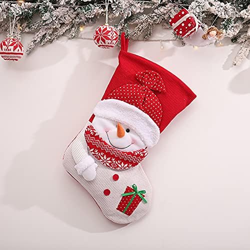 YIISU #SRIYKR Модни Коледни Чорапи Подаръчен Пакет С Коледен Дизайн Коледна Украса