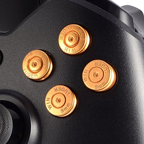 Екстремни Златна Метална Алуминиева Сплав Куршум ABXY Mod Набор от Бутони за Резервни Части за Xbox One Стандартен Гейминг контролер