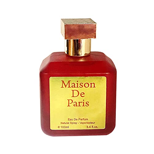 META-BOSEM Maison de Paris Дамски Парфюм вода, Натурален спрей - Свежи ноти - Чудесен подарък за празниците - класически флакон, 3,4 ет. унция /100 мл