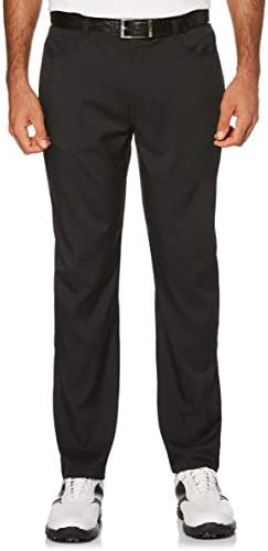 Мъжки ластични панталони за голф PGA TOUR с Плоска предна част и 5 джобове отпред и активен колан (размер на кръста 30-44 за големи