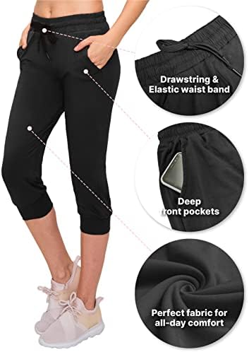 Дамски панталони за джогинг ALWAYS Slimfit - Мазни Меки Еластични Ежедневни Удобни Спортни Спортни панталони с джобове