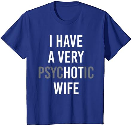 най-забавната семейна двойка, имам тениска с много психованной жена