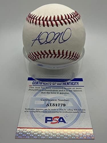 Эддисон Рийд Уайт Сокс Метс Подписа Автограф Официален Представител на MLB Бейзбол PSA DNA - Бейзболни топки С Автографи