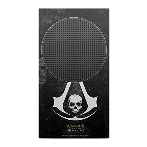 Дизайн на своята практика за главата Официално Лицензиран Assassin ' s Creed Гръндж Черен Флаг Лога Vinyl Стикер Детска Стикер на