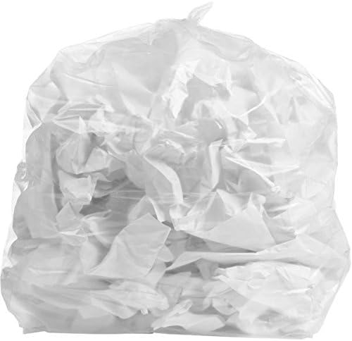 Торби за боклук PlasticMill обем 12-16 литра: Прозрачни, 1 Mils 24x31, 500 торбички.