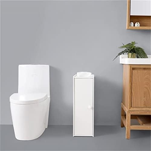 N /A Мебели от PVC Тесен Шкаф за баня, Тоалетни [20 * 40 * 65 см] Шкаф за баня, Ъглова Етажерка, Стелажи За съхранение на Различни