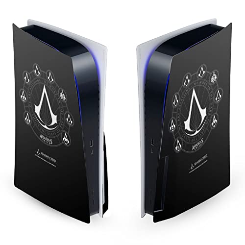 Дизайн на своята практика за главата Официално Лицензиран Логото на Assassin ' s Creed с Герба Legacy Vinyl Стикер На Предната панел Калъф за игра кожата е Съвместима с конзола So