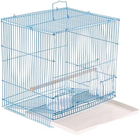 РАЗЗУМ Голяма Птичья Клетка Птичья Клетка Гнездо за Отглеждане на Хамстери Гнездо Кутия за Лесно Почистване Клетка за Папагал Клетка