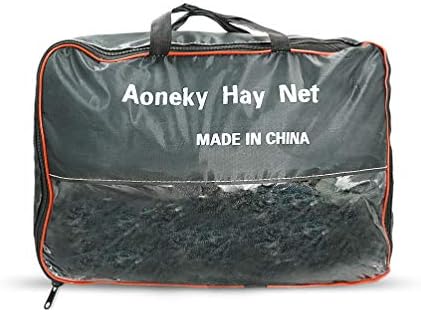 Мрежа за бали сено Aoneky - Сенна мрежа за бавно хранене на коне - 6 x 6 метра