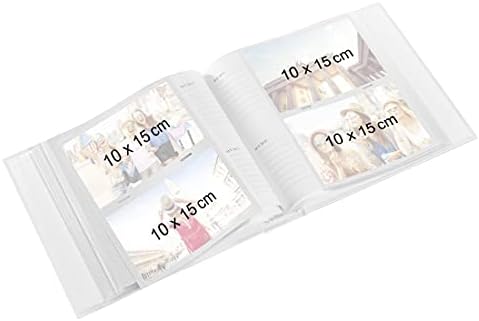 Hama албум Fine Art Scrap Book 10 x 15 см | Максимален обем на снимки 160 | 80 страници | Сив, 22 x 22 x 4 см