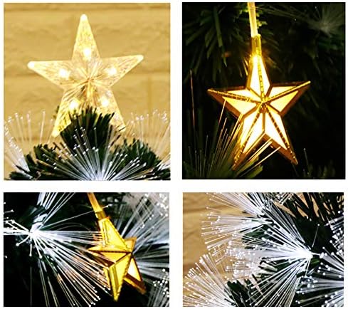 6-Подножието на Изкуствена Коледна елха, Прикачени дърво от ела Премиум-клас с led подсветка и сгъваема метална стойка, Екологично