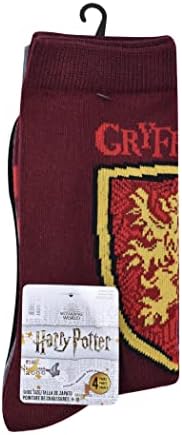 Дамски чорапи Harry Potter Hogwarts All House с герба на всички Факултети от 4 опаковки