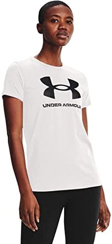 Женска тениска Under Armour е в Спортен стил с графичен дизайн и кръгло деколте с къс ръкав
