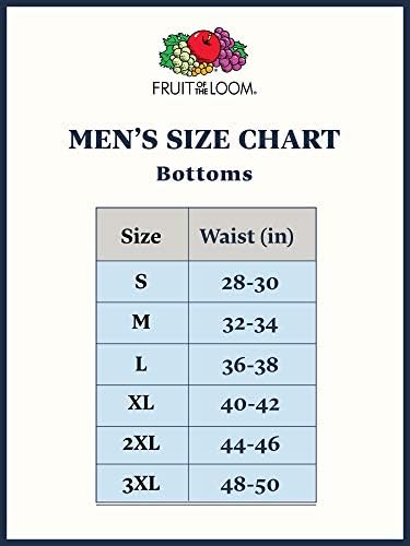 Мъжки боксерки Надигна от размера на Fruit of the Стан в 5 опаковки