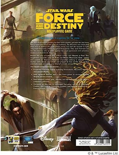 EDGE Studio Игра Star Wars the Force и Destiny Разширяване на Knights of Fate Ролева игра Стратегическа игра за възрастни и деца на възраст от 10 + 2-8 играчи Средно време на възпроизвеждане 1 ?