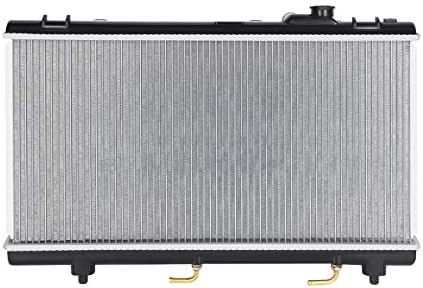 DNA Автомобилизъм OEM-RA-1750 1-ред алуминиев радиатор за охлаждане в стил OE, съвместим с 96-99 Paseo / 95 До 99 Tercel, 25-1/2