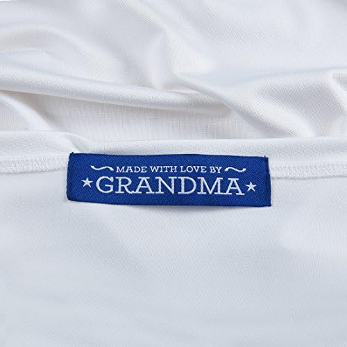 Wunderlabel е Направено с любов, баба Наной бабушкино ръкоделие Модни Тканая Лента Панделки Етикет За дрехи Шивашки Материали тъкани