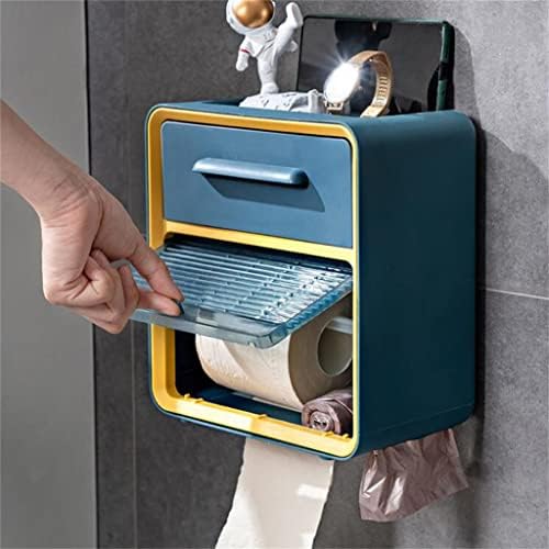 SDGH Перфоратор Без цветовия контраст Титуляр за хартиени кърпи за ръце Кутия за тоалетна хартия, Кутия за тоалетни кърпи / хавлии,