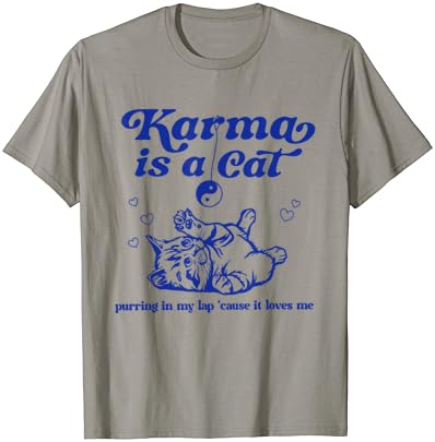 Карма - Това е Котка, Мурлыкающая На скута Ми Тениска