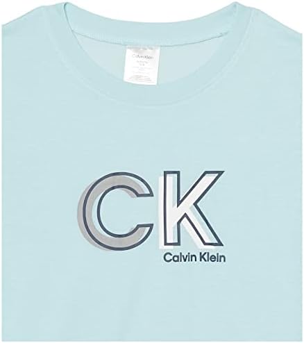 Тениска с дълъг ръкав за момчета, Calvin Klein и Пижамный комплект за бягане в клетката