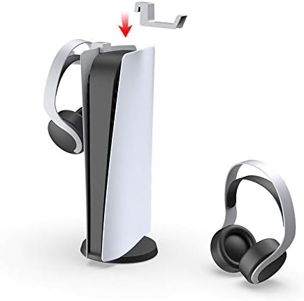 Поставка за слушалки ECHZOVE PS5, Кука за слушалки PS5, Закачалка за слушалки PS5, Съвместима с Универсални електронни игри слушалки