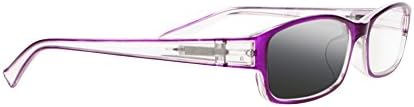 3 Цвята Полупрозрачна Рамка Преходни Фотохромичните Слънчеви Очила За Четене, Слънчеви Очила с UV400
