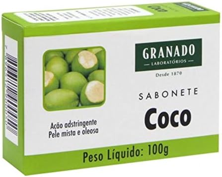 Шоколад сапун Granado Coconut Single 3,5 грама. Сапун от Бразилия