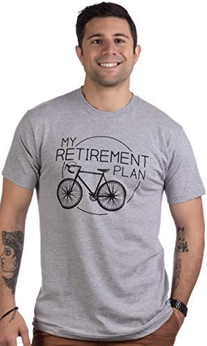 Моят пенсионен план (под Наем) | Забавна Мъжка Тениска с изображение на Ездач На пенсия