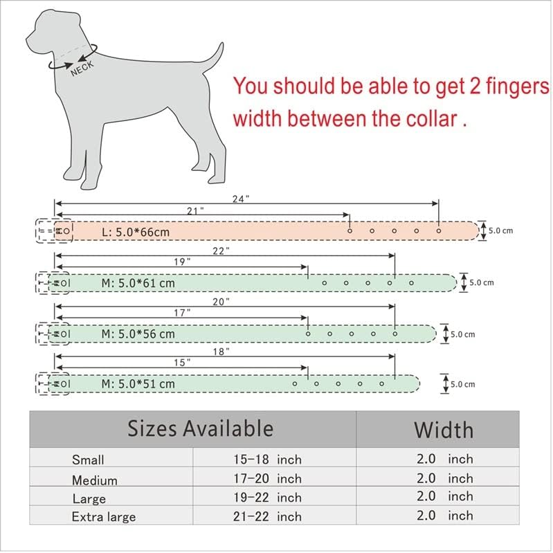 Яка FEER с нитове среден размер, нашийник на домашен любимец с нитове, Декоративни нашийник за кучета (Цвят: черен размер: XLcode)