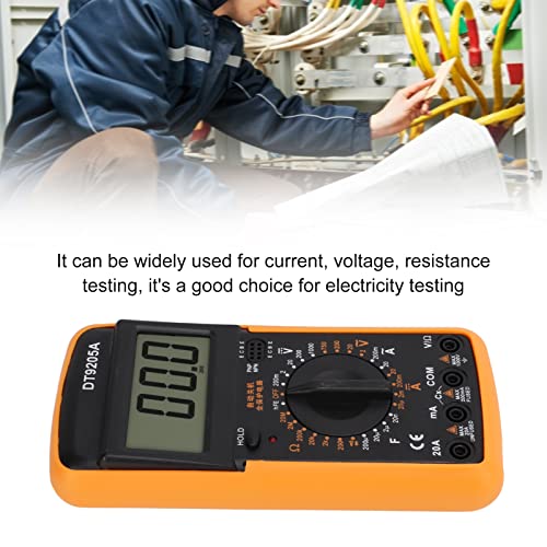 Мултицет DT9205A, Цифров измерване с висока точност защита от претоварване, за тестване на електроенергия