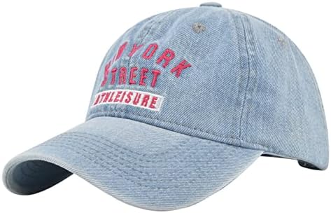 Оригиналната Ню Йорк Деним бейзболна шапка Реколта Промытая Регулируема Шапка за Татко нисък профил Командване бейзболна шапка за