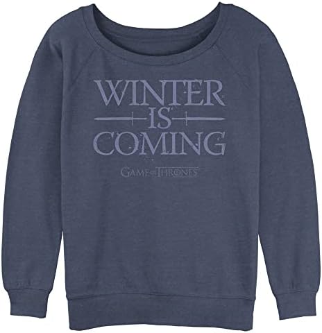 Жена пуловер Raglan Game of Thrones Coming Junior's с отстрочкой