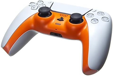Предна панел на контролера SKINZ PS5, Аксесоар за Подмяна на вложката на поръчка Направи си сам, Калъф от ABS-пластмаса за безжичен контролер PS5 DualSense (оранжев)