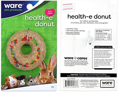 Фаянс Пет 3 опаковки понички Health-E, които дъвчат Малко животно