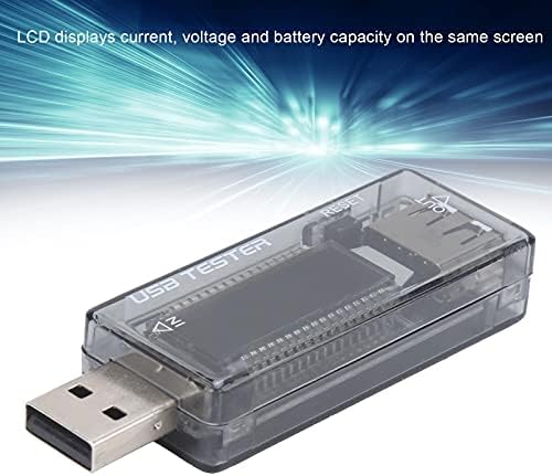 USB Тестер LCD ДИСПЛЕЙ Интелигентен Амперметър Волтметър Power Bank Индикатор Зарядно устройство за Мониторинг на заряд на Батерията