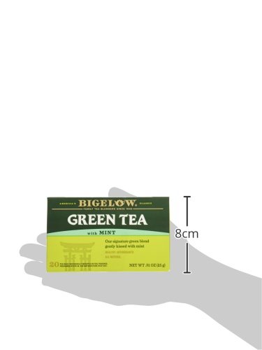 Bigelow Чай Зелен чай с мента, 20 карата
