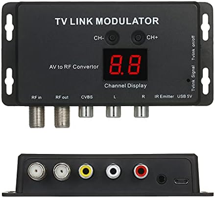 Модулатор XIXIAN TVLINK AV-преобразувател на RF и IR Удължител RF-Модулатор