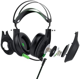 Детска слушалки Bionik Sirex с микрофон за Xbox серия XS: 50 ММ Драйвери, пяна с памет ефект, Превключвател за изключване на звука,