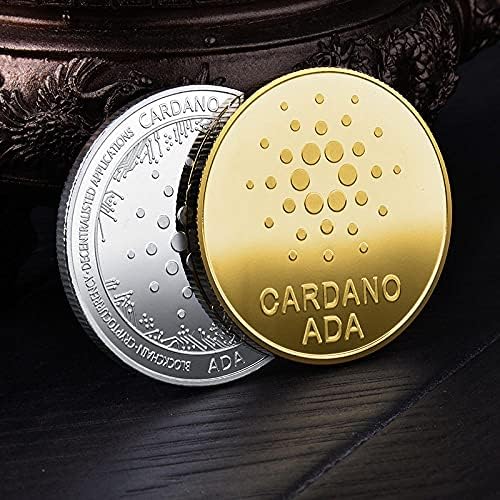 Позлатен са подбрани Декоративни Монета с Защитен Калъф Дигитална Монета Bitcoin Занаятите