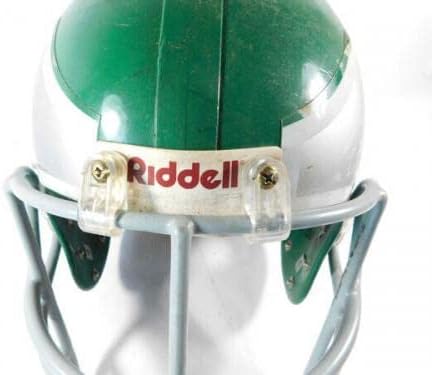 Футболен каска Philadelphia Eagles, Надетый на играта, Размер на 7 5/8 - се Използва За игри в колежа