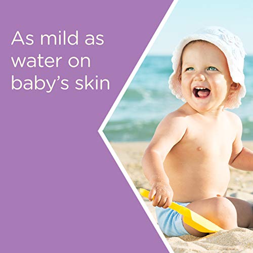 Слънцезащитен лосион Aveeno Baby Continuous Защита от минерално съдържание на цинков окис за чувствителна кожа, SPF 50 широк спектър на действие, не съдържа парабени и разкъсва