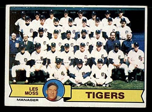 1979 списък на екипа Topps 66 Тайгърс Без Мос Детройт Тайгърс (Бейзболна картичка) FAIR Тайгърс
