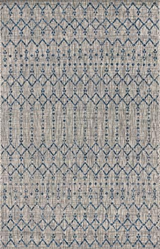 Мат ДЖОНАТАН Y SMB108A-5 Ourika Марокански Геометричните средни видоизменен, плетене за помещения и на улицата, В бохемски, селски