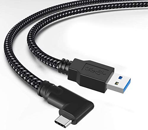 Кабел DHH USB C с 16-метрова найлон оплеткой, съвместим с кабел Oculus Линк USB 3.2 Gen1 USB C-A, високоскоростен кабел за предаване
