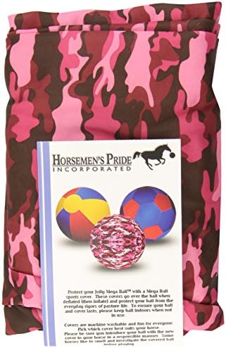 Horsemen's Pride 40-Инчов калъф Мега Топка за коне с Розов Камуфляжным модел