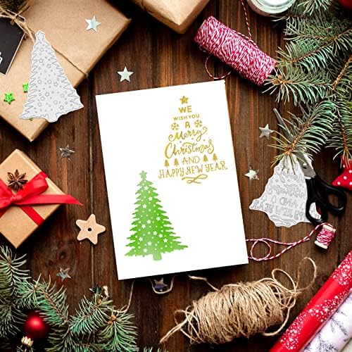 GLOBLAND Коледно Дърво Гореща Фолио Табела за Хартия, фолио със Собствените си ръце Коледни Думи Преге със собствените си ръце за Декор в стил Scrapbooking Производство на Но