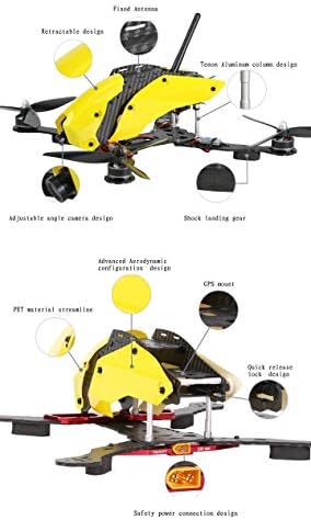 Комплект рамки за състезател GoGoRc Tarot 330 мм От Фибростъкло FPV-система Drone Racer, с капачка на Капака на двигателя - TL330A